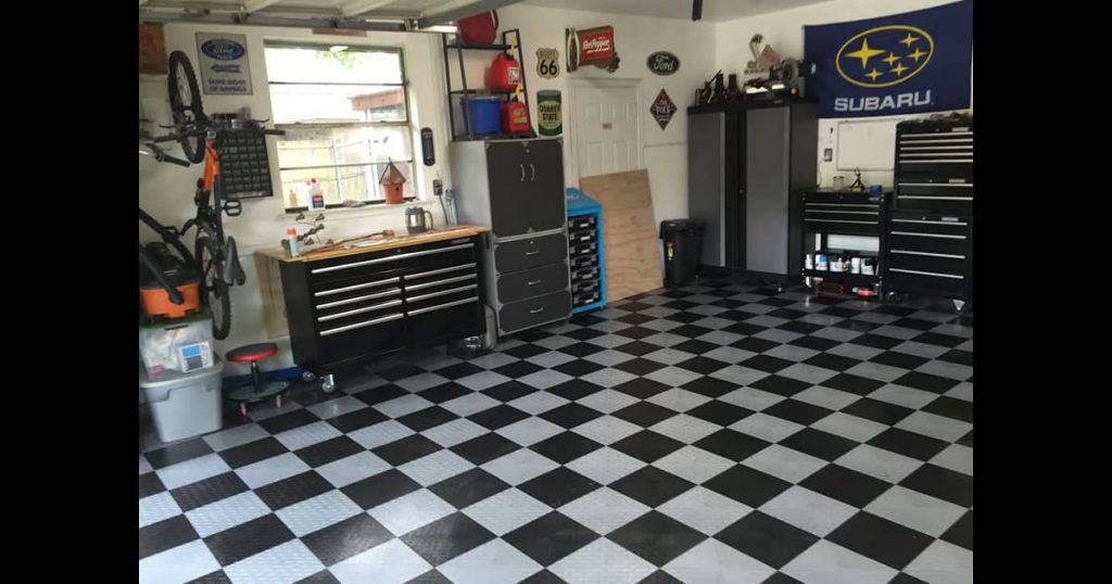 DIY Epoxy Garage floor